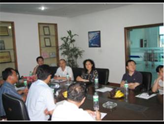 中國證券監(jiān)督委員會(huì)江蘇省監(jiān)督局左紅局長來公司視察工作(圖1)